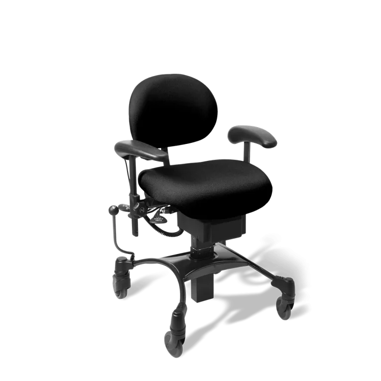 mobility chair with brake