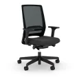 backworld black mesh chair