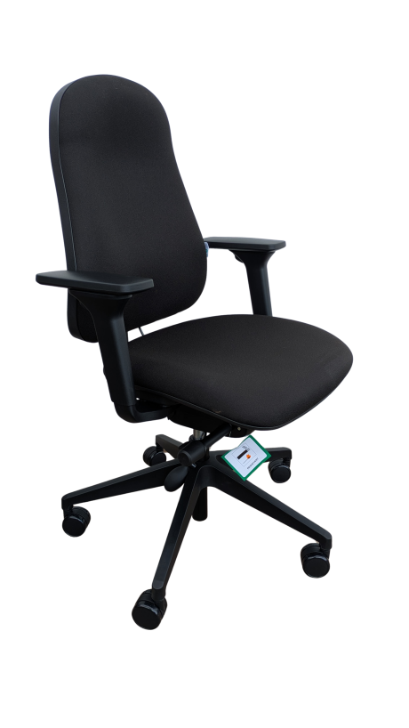 backworld black ergonomic office chair