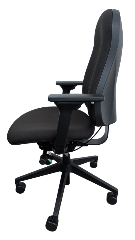backworld black ergonomic office chair